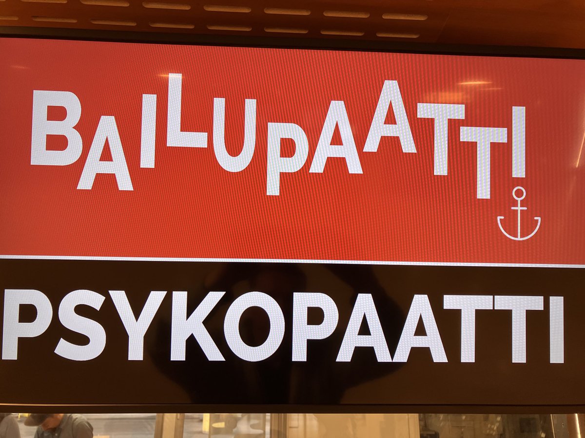 janne_malkki's tweet photo. Halloween-teemalla tänään Iloiselle Itämerelle! Kaksipäiväinen #Bailupaatti on yksi kovimmista bileristeilyistä Suomen Turusta! Ja jos teet kaksi Bailupaatti-risteilyä peräkkäin, olet luonnollisesti Psykopaatti!
#BalticPrincess #TallinkSiljaStaff #LifeatTallinkSilja #SiljaLine https://t.co/omOJbd8a9o