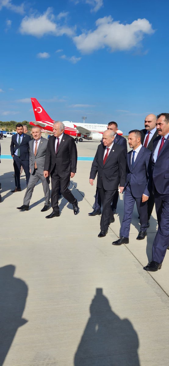 Genel Başkanımız Sayın Devlet BAHÇELİ, Büyük Filistin Mitingi için İstanbul'da.