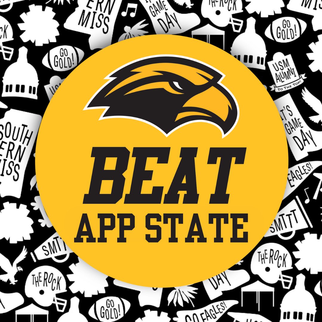 USM @ App State 
2:30 p.m. 
Boone, N.C. 
ESPN+