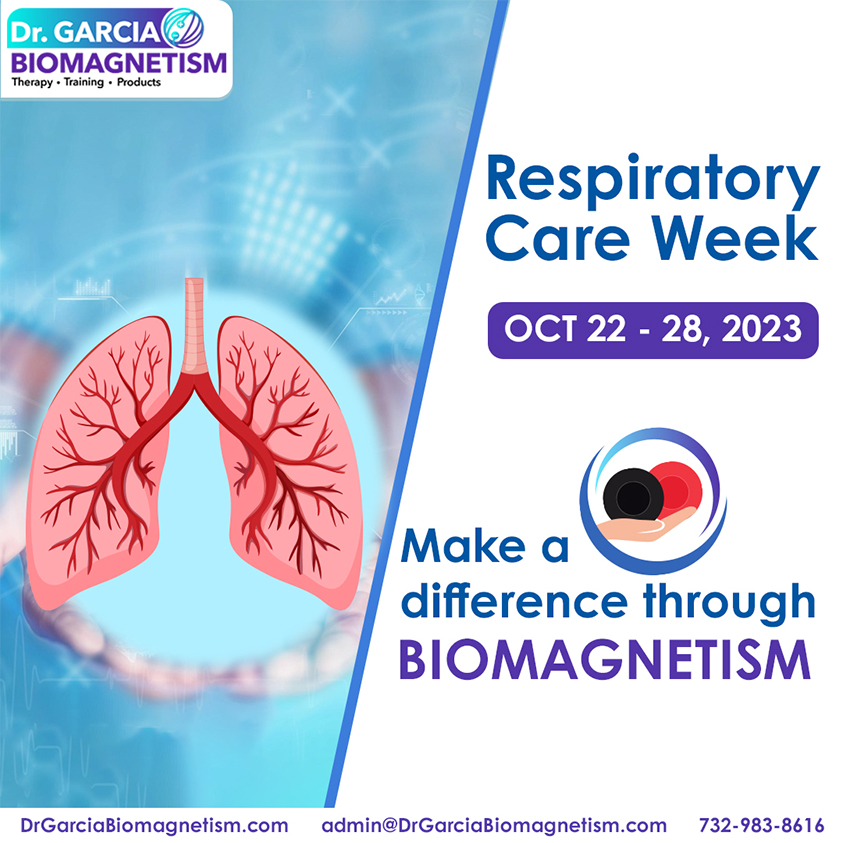 This #RespiratoryCareWeek, pay more attention to your lungs. Incorporate a healthy routine along with practicing Biomagnetism therapy that keeps your lungs working optimally so you can go on living the life you deserve. 
#Biomagnetism #HealthyLung #Respiratorycare