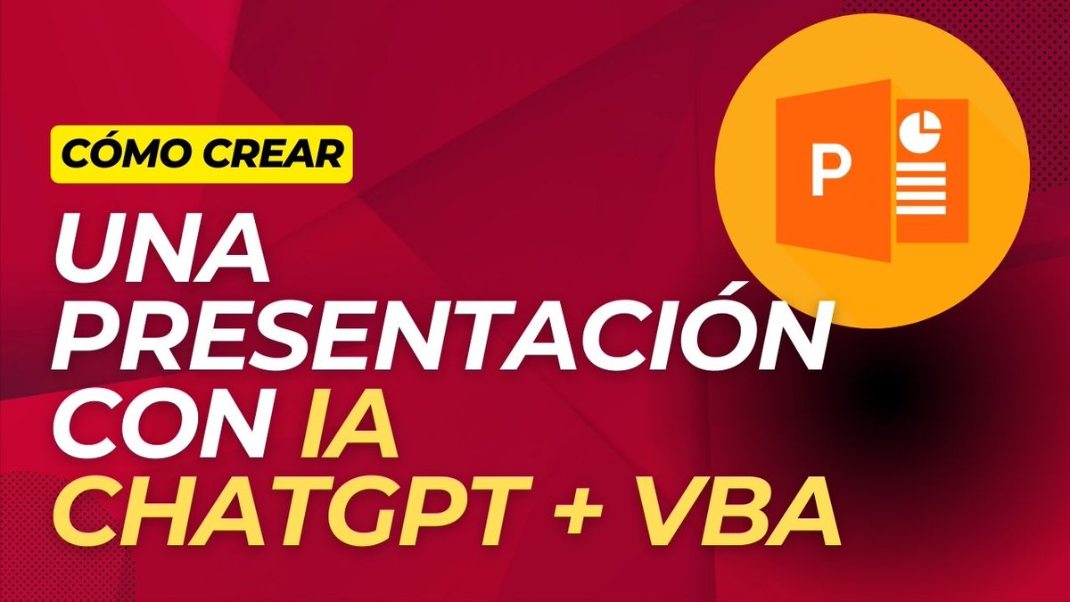 itmadrid's tweet image. 🚀 Descubre cómo llevar tus presentaciones al siguiente nivel con #ChatGPT y #VBA en este tutorial sobre &quot;Cómo crear una PowerPoint con ChatGPT y VBA&quot; 🎥✨ ¡No te lo pierdas! #PowerPointMagic #Automatización #AI #Productividad 💡👩‍💼💻
#chatgpt #iA 
Ver: youtu.be/f49ZPlG7ng4