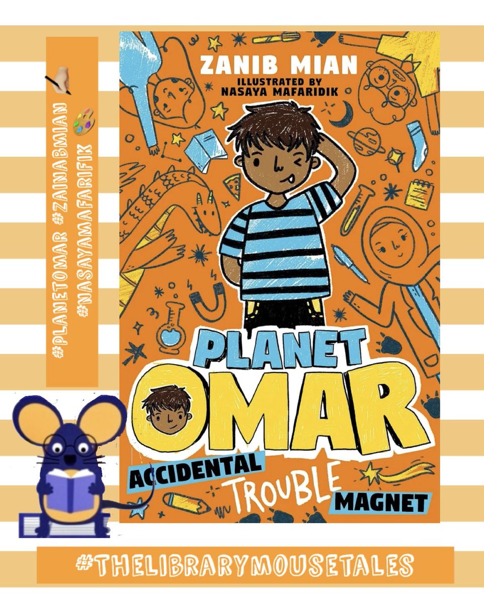 TheLibraryMous2's tweet photo. Another great comic style book by a new-to-me author #zainabmian &amp; fantastic illustrations by @synasaya 🌍👦🏾 Read my 4🌟 review https://t.co/oeRbi2aDa3 https://t.co/FzTTJhqjH5