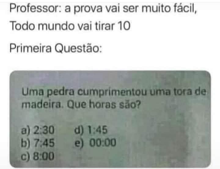 rosedbarros's tweet photo. Essa está fácil https://t.co/OJS9mzG4WT