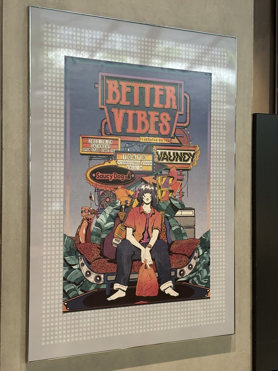 Somecydog's tweet image. サウバウ最高すぎた
近すぎて心臓止まりそうだった
セトリ完璧ですプレイリスト作ります🫶
#さうばう 
#BETTERVIBES