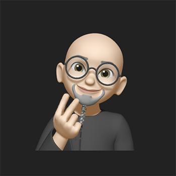 that_tick's tweet photo. A while ago I decided to edit my Memoji so it more accurately reflected my personal beard style complete with plait/braid. Later I felt that Memojis were missing "the finger" and "two-finger" salute (Apple doesn't like rude gestures).
#thattick #rudesigns #memoji #thebird #vsign https://t.co/tj1V3rGBel