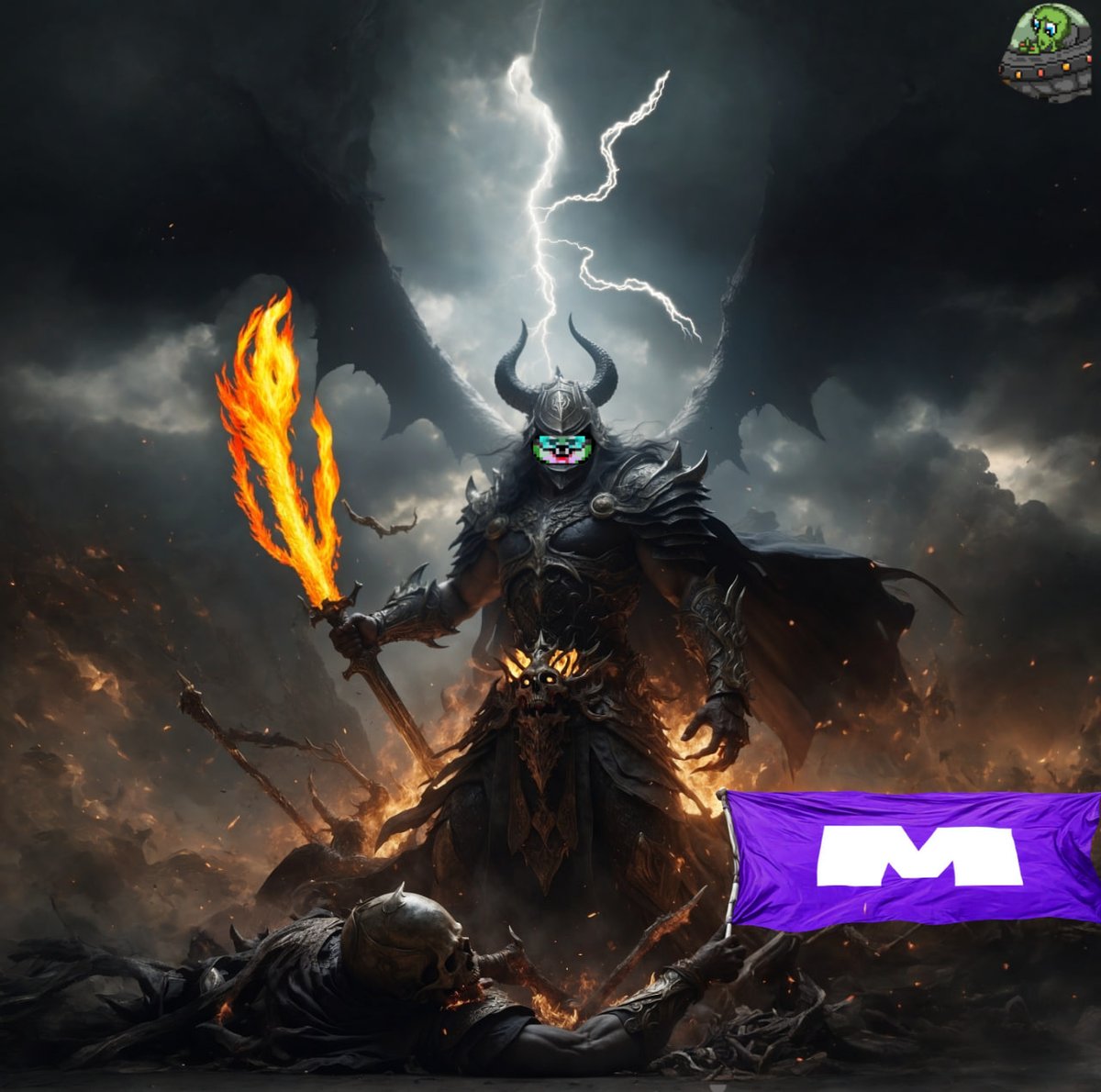 jamesclisby10's tweet photo. @KudoeOfficial @JustDanny22  
 Danny KDOE, the esteemed God of Death, reigns with a sovereign, chilling grasp. The inevitable fights leads @JustDanny22  leads souls and converts lost souls to the kdoe army cryptoians into #kdoefamily #kdoe @alphaDOEmega  @TheCryptoPrez https://t.co/QeEKOPUh0X