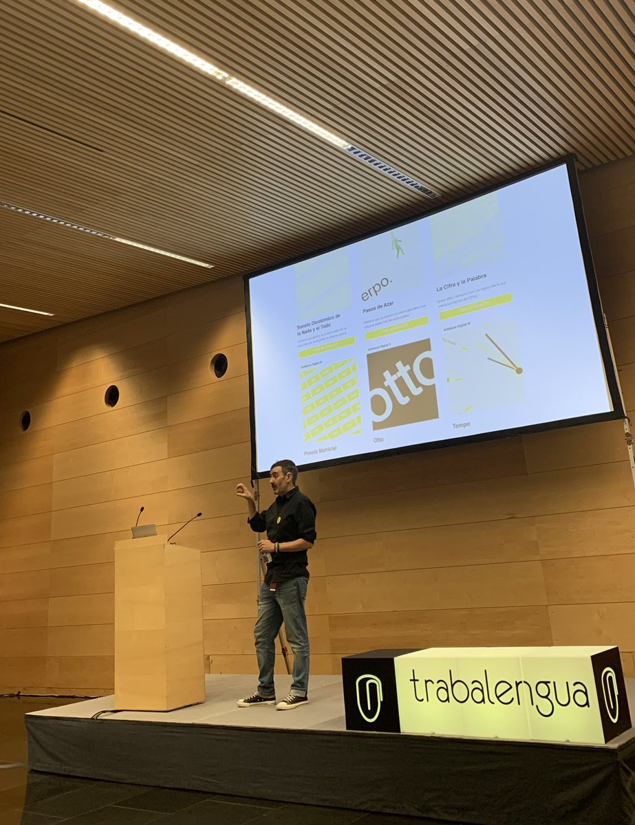 Almudena Fernández-Fontecha (@almudena_fdez) on Twitter photo Poesía + bots + inteligencia artificial = Otto… y más artefactos. 🤯 Alucinando con el mundo de <a href="/juanlumora/">Juan Luis Mora</a> #trabalengua23 Poesía + bots + inteligencia artificial = Otto… y más artefactos. 🤯 Alucinando con el mundo de <a href="/juanlumora/">Juan Luis Mora</a> #trabalengua23