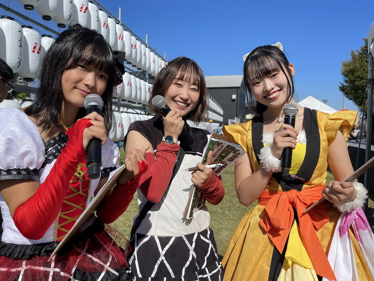 AYANE_CLALA's tweet photo. はんだ山車まつり１日目！
ありがとうございました💕
半田チームは蔵の街ステージの司会を勤めさせていただきました✨
数々の魅力的なパフォーマンス、観ていて元気をもらいました！

明日はステージ司会に加え、13:00~まちあるき、16:00~クラシティステージに参加します！
よろしくお願いします！ https://t.co/yqAGmX9Zfn