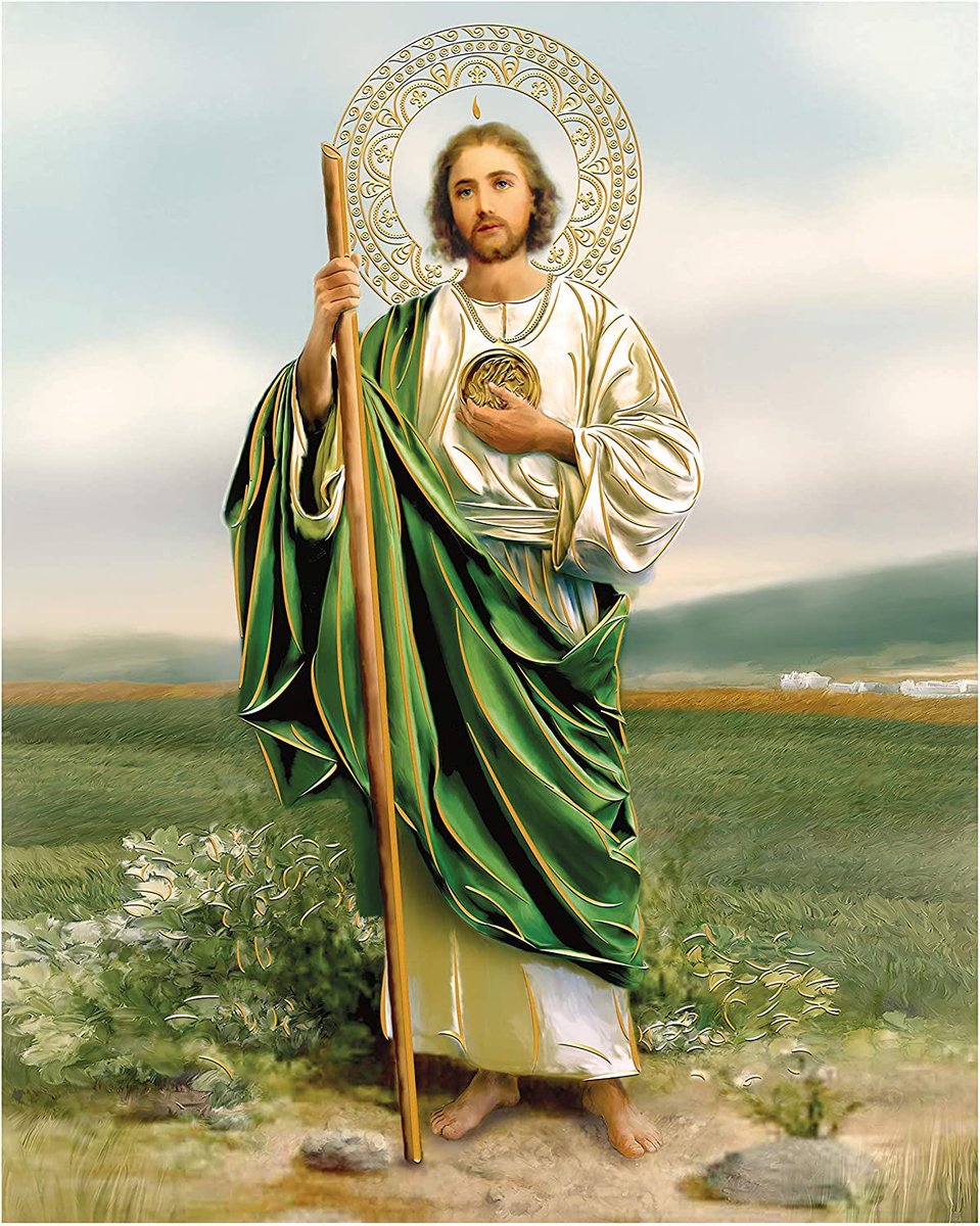 Santa_Palabra's tweet photo. San Judas Tadeo es venerado como el santo de las causas imposibles y desesperadas. Se le atribuyen, por su intercesión ante el Señor, innumerables milagros. https://t.co/37ykRlRTFc