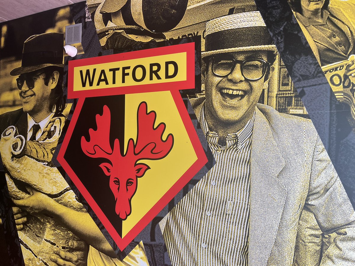 At Vicarage Road this afternoon for <a href="/WatfordFC/">Watford Football Club</a> v <a href="/MillwallFC/">Millwall FC</a> ⚽️ 

🎙️Updates on BBC Final Score from 2:30 on 🛑 &amp; BBC1 from 4.30 #bbcfootball