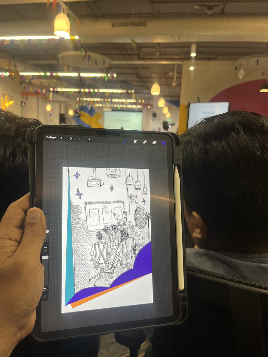 createwithbala's tweet photo. A quick of a SaaS Design event @chennai โ๏ธ๐
#design #sketch #designmeet #Chennai https://t.co/hI5Yy5NlJu