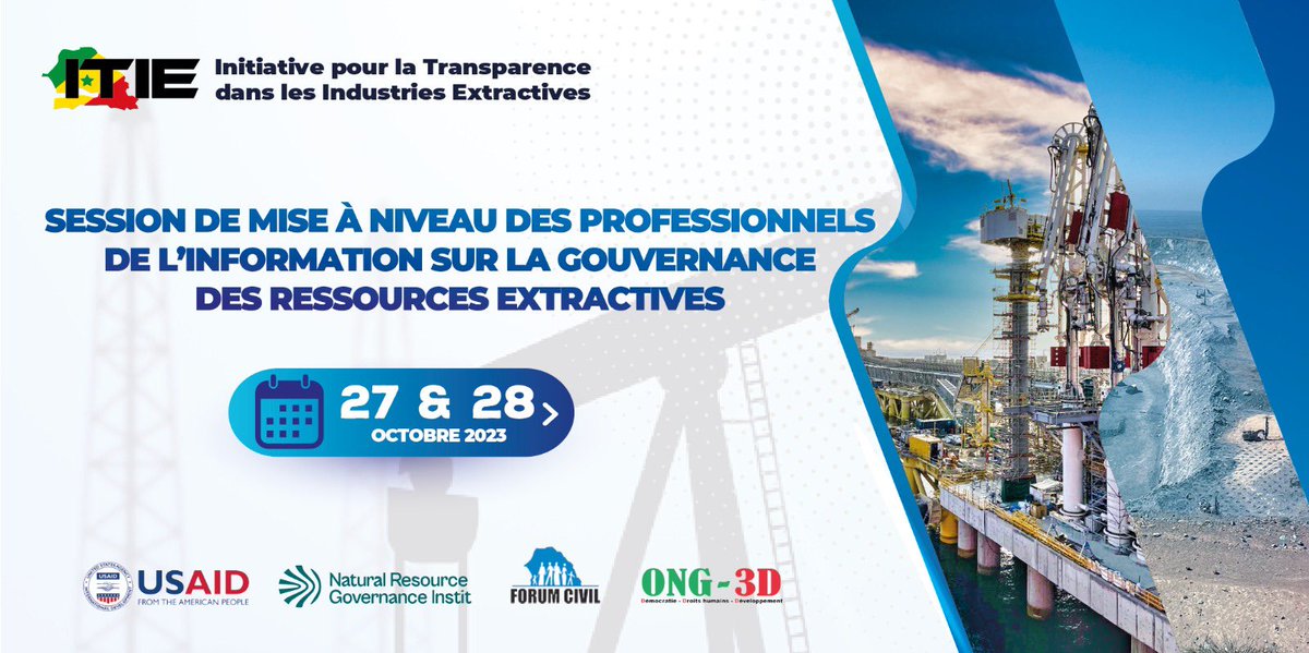 Itie_Senegal's tweet image. Cette session des journalistes s’inscrit des objectifs du programme #USAIDTRACES qui consistent, entre autres, à appuyer l’effort des médias dans leur rôle de vigie sur les questions liées au secteur extractif, affirme Mamadou Balde Chief Of Party de @NRGInstitute @EITIorg