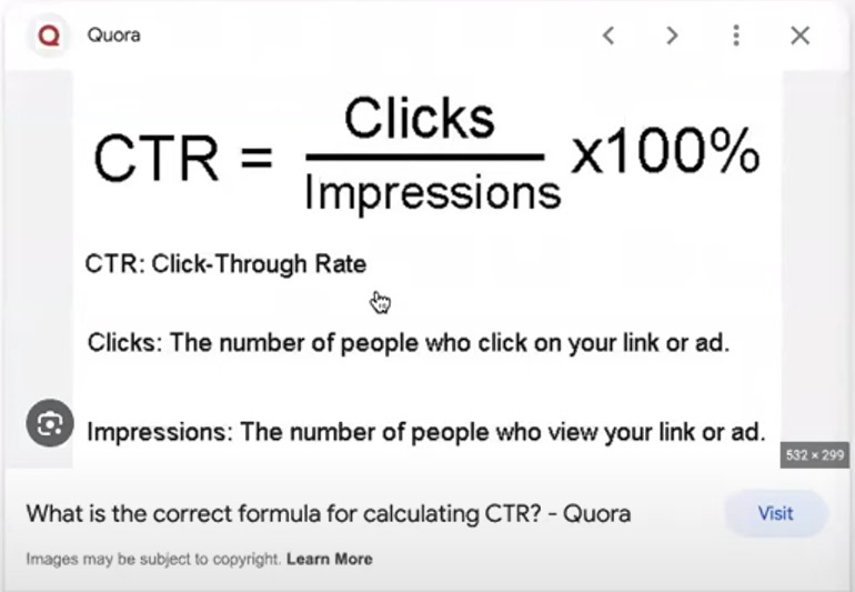 Sheikh_MdYousuf's tweet photo. Do  calculate Your Google ads performance (CTR) ✅

This is the way You can Calculate your ( CTR)

Read the article - https://t.co/FXLyGcOy1U https://t.co/LmDHbcYiW2