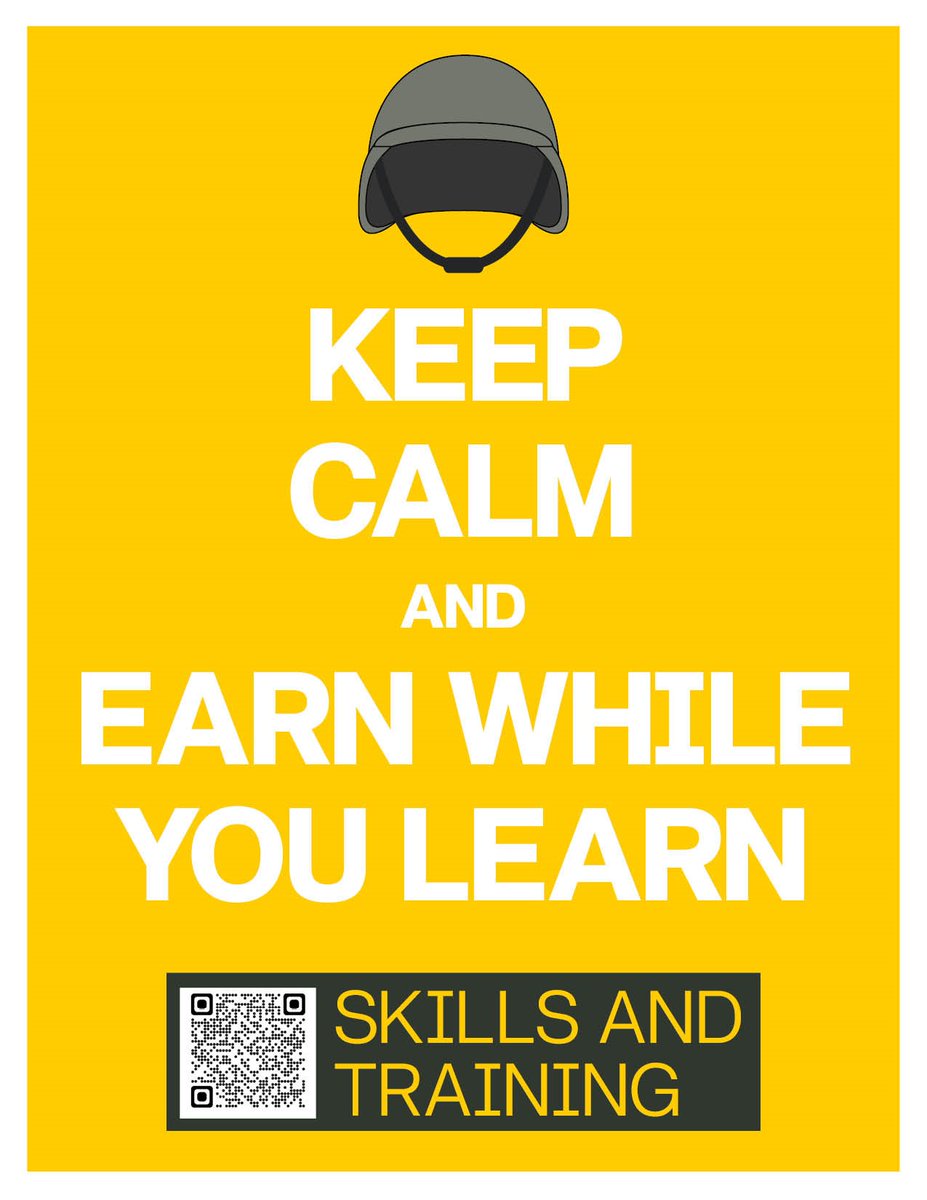 ArmyUniversity's tweet photo. Soldiers can earn an industry recognized DoL apprenticeship, a portable credential accepted by industries and employers across the U.S. via USMAP.  Get started today at https://t.co/Ys7SChUVOD

#readiness #DoD #DOL #USMAP #apprenticeships #USAREC #VictoryStartsHere #USArmy https://t.co/GZdcQgzNvD