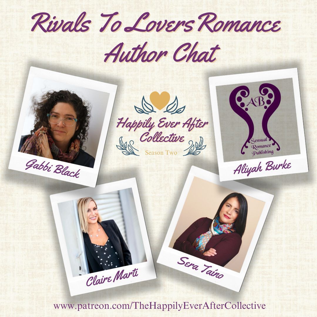 Hey HEA Collective patrons! Did you miss the author chat with #ClaireMarti <a href="/serataino/">Sera Taíno's Their Summer Rescue (6/2026 🐢)</a> <a href="/GabbiGrey/">GabbiGrey</a> @AliyahBurke96 ? Well grab a beverage and watch the replay! Not a patron? Fix that here —>  buff.ly/3Nz7aah