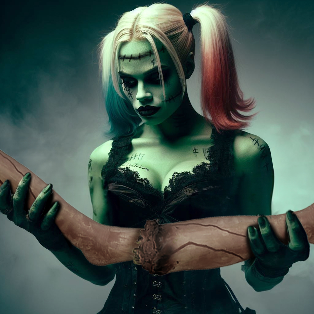 HarleyFrickinRP's tweet image. When I said I wanted to show you a nice pair of legs...

I never said they were my own!

#SpookySaturday #SexySaturday