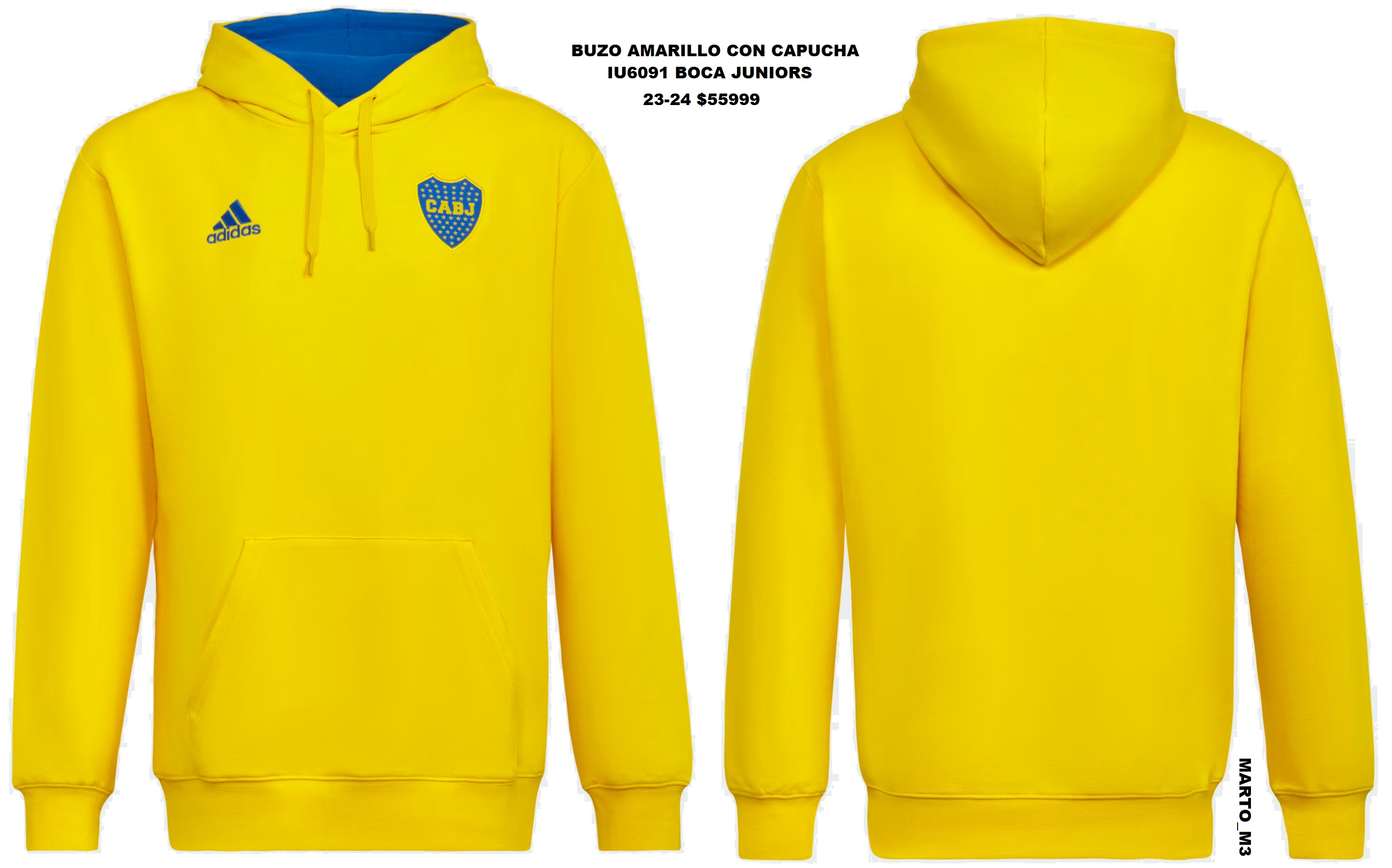 adidas Camiseta Alternativa Authentic Boca Juniors 23/24 - Amarillo