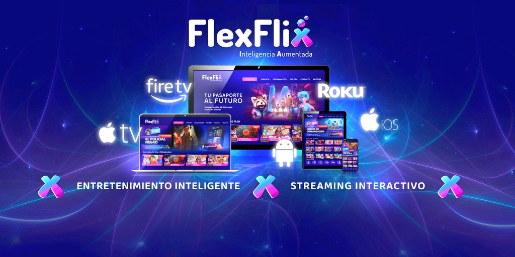 Hoy hablando sobre 🎬👇 flexflix.tv con @marturua @josedel_rio en @Metro951 #FlexFlix #FlexibleLearning #FlexibleThinking #IA #InteligenciaArtificial #InteligenciaAumentada 🧠🚀 #Streaming #EntretenimientInteligente