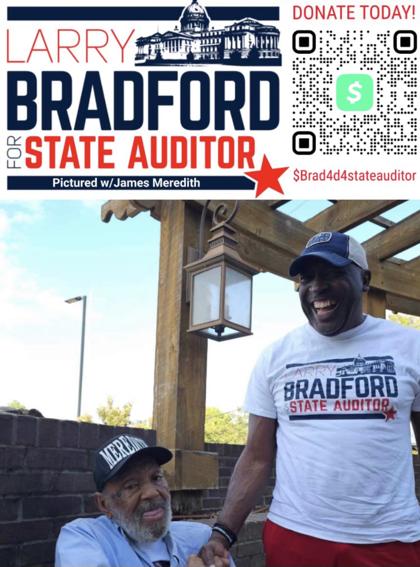 “VOTE BRAD NOT SHAD” AS YOUR NEXT MISSISSIPPI  STATE AUDITOR 

#Mississippi #hoddytoddy #vote2023 #bradnotshad #jacksonstateuniversity #jacksonmississippi #GreenvilleMS  #VoteBlue #vote2023 #larrybradford