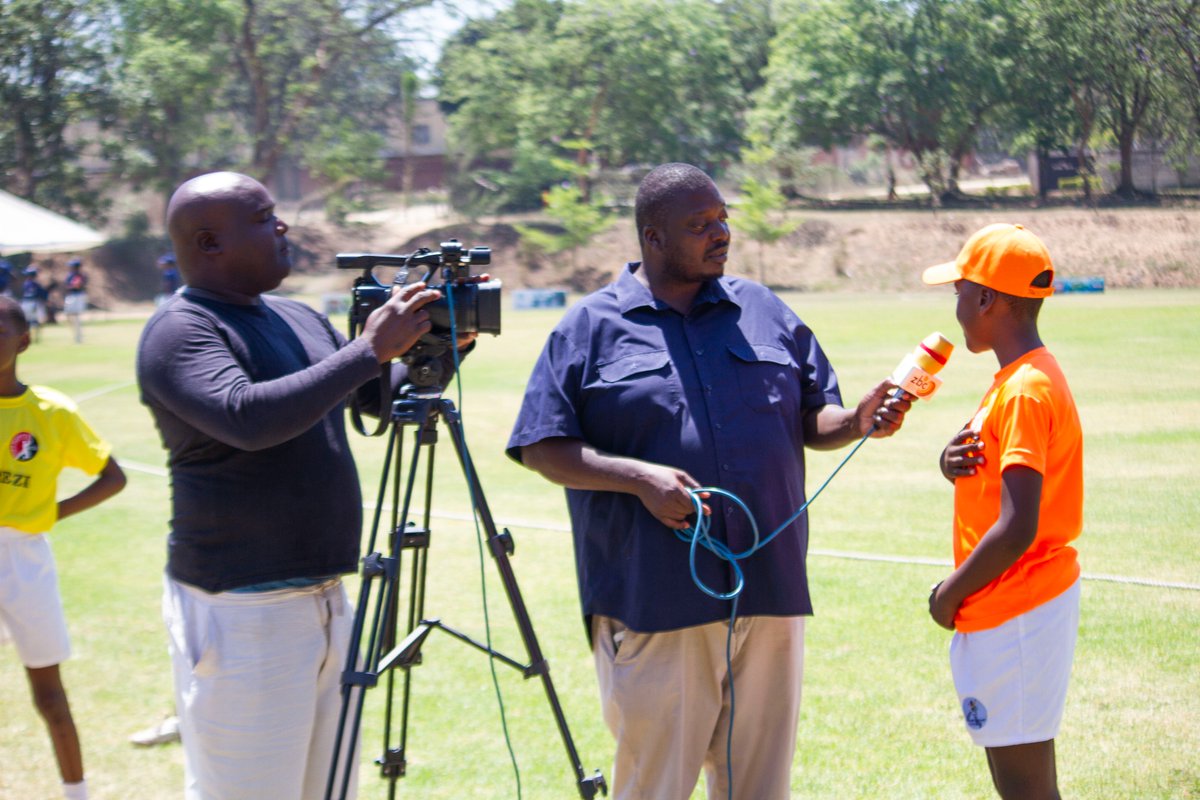 Tino Mawoyo JDF (@tinomawoyojdf) on Twitter photo The boys are also getting some time in front of the camera to get a feel of taking interviews and post-match interviews! #Unearthingfuturegems <a href="/ZBCNewsonline/">ZBC News Online</a> <a href="/ZimCricketv/">Zimbabwe Cricket</a> <a href="/zimcricket/">ZimCricketNews</a> The boys are also getting some time in front of the camera to get a feel of taking interviews and post-match interviews! #Unearthingfuturegems <a href="/ZBCNewsonline/">ZBC News Online</a> <a href="/ZimCricketv/">Zimbabwe Cricket</a> <a href="/zimcricket/">ZimCricketNews</a>