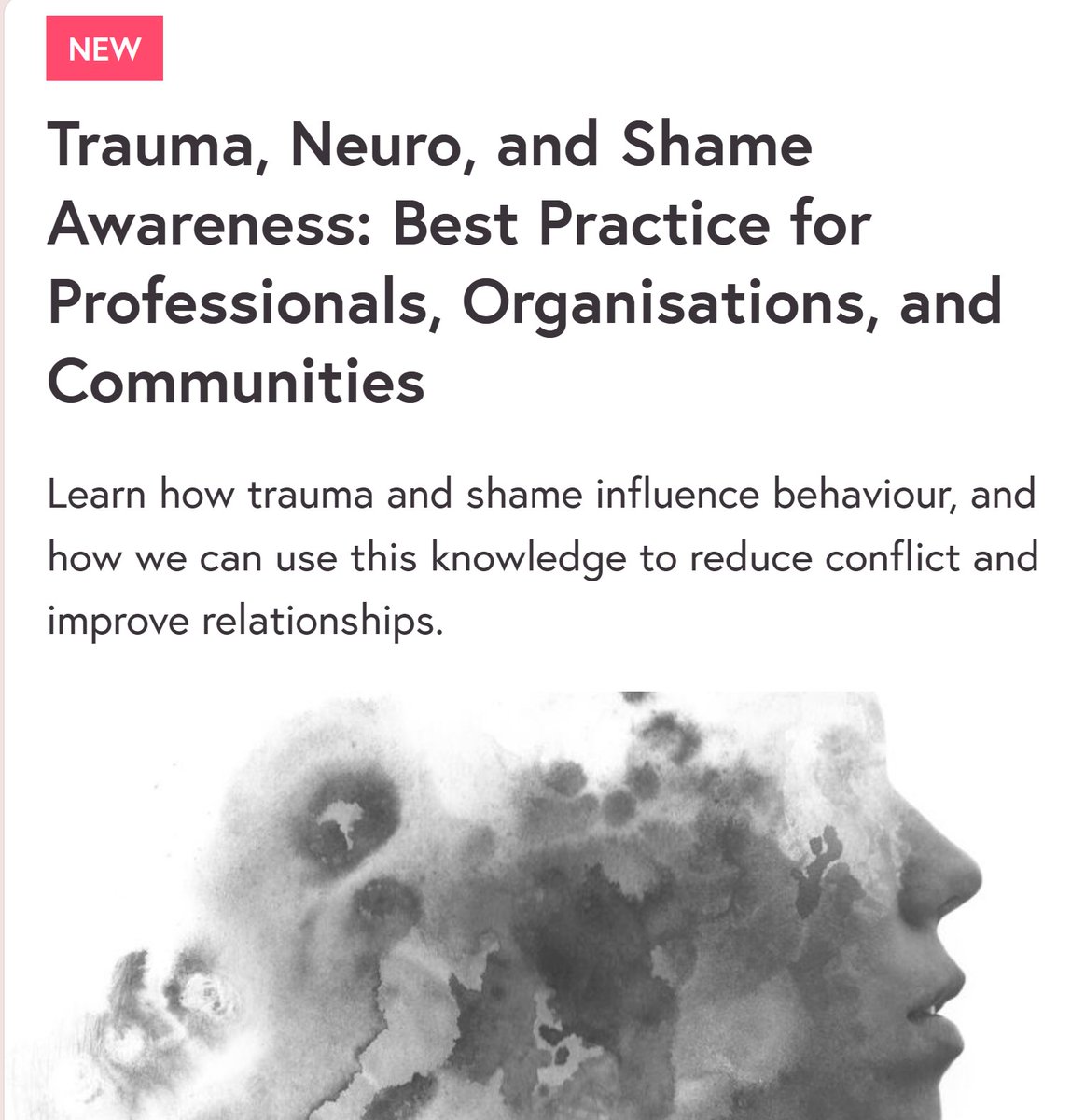 peter_g_miller's tweet photo. Our NEW global, FREE, trauma awareness course: 
https://t.co/hN2kGsmnWx

With Hannah Bereznicki and Dr Georgiana Cameron, in partnership with Deakin University and FutureLearn
#trauma #shame #traumainformed https://t.co/vWkxVO07Xm