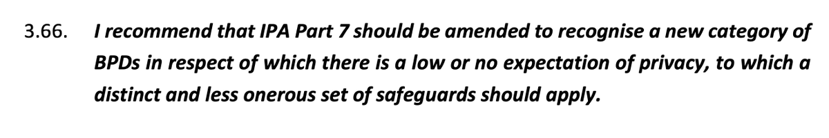 🌻 @twetzling@eupolicy.social (@twetzling) on Twitter photo Q to UK colleagues re: <a href="/bricksilk/">David Anderson</a> 's recent review of 🇬🇧 IP Act & recommendations.
Is/was there a debate on (a) medium/high expectations of privacy when UKIC uses commercially acquired BPDs (b) the current acquisition standard?
I'd appreciate any leads for an intl comparison. Q to UK colleagues re: <a href="/bricksilk/">David Anderson</a> 's recent review of 🇬🇧 IP Act & recommendations.
Is/was there a debate on (a) medium/high expectations of privacy when UKIC uses commercially acquired BPDs (b) the current acquisition standard?
I'd appreciate any leads for an intl comparison.