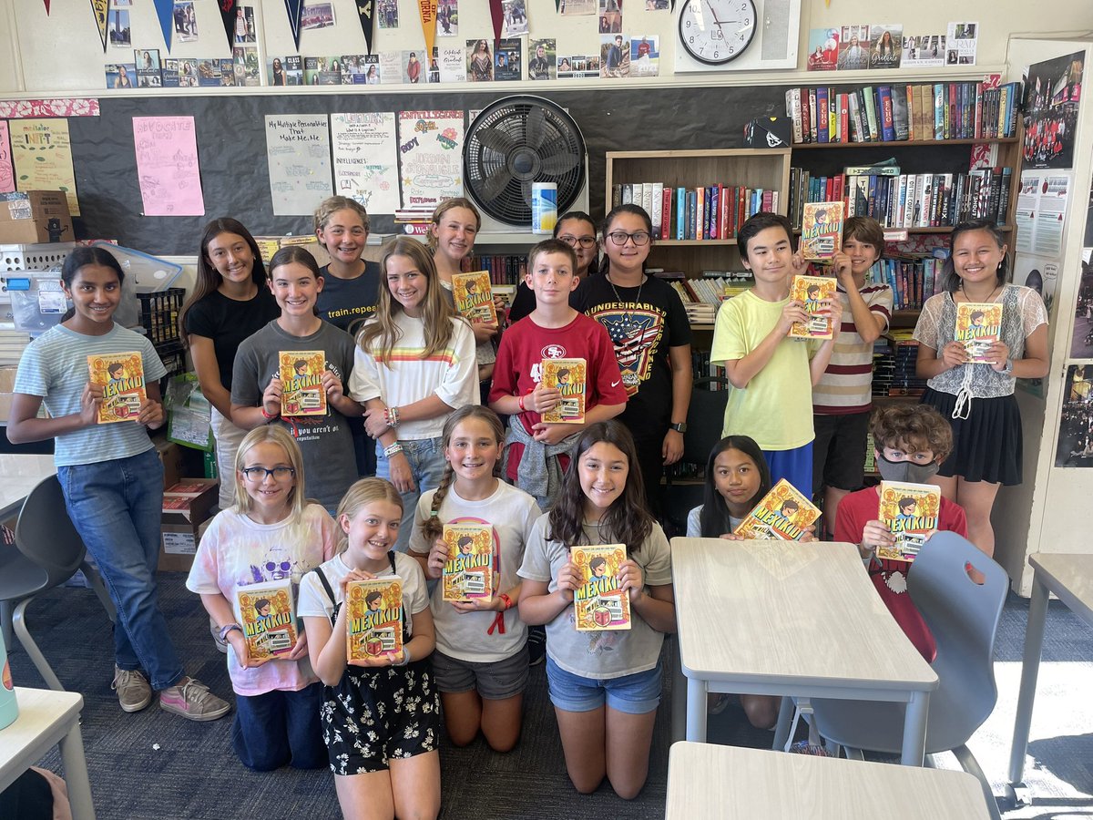 Our first #StanfordProjectLIT meeting of the year was so much fun! Be sure to check out Mexikid by Pedro Martín — love love love!
#LongBeachProjectLIT #ProjectLITBookClub #ProjectLITCommunity