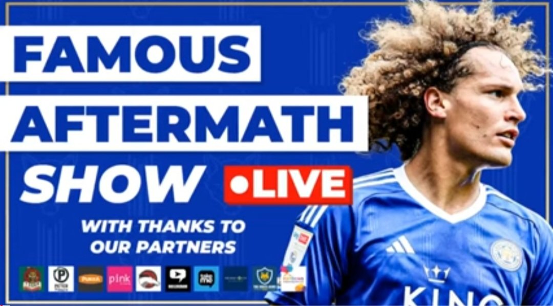 LeicesterFanTV's tweet photo. Join @thefoxesarms at 10am. When we are joined by @CharlieJC93 from @talkSPORT to discuss all things #lcfc #EnzoFactor 13 wins out 14!!!!!
Record breakers!!!!
Top of league!!!!!
9 wins in a row!!!!!
7 away wins in a row!!!
"Straight back up" !!
#HarryWinks https://t.co/lgiN6Gfl4H