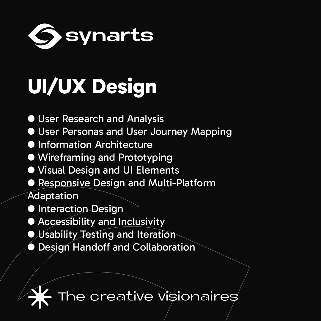 synagency's tweet photo. Our UI/UX Design services are all about creating intuitive and memorable experiences for your users. Let’s make your digital platforms user-friendly and visually appealing. https://t.co/kEOzZ67szI