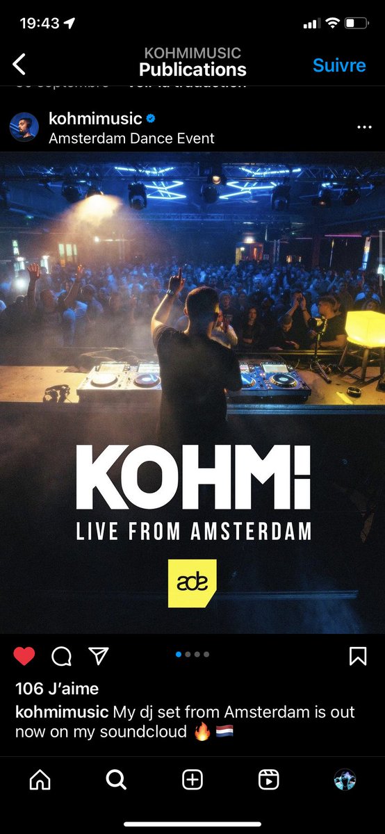 Thanks for the support on my first BOMBAY SAPPHIRE record out soon !💥🤝 <a href="/Kohmimusic/">KOHMI</a> 

soundcloud.com/kohmimusic/koh…