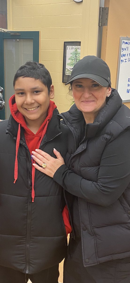 The best part of my week was when a former student came back to Firgrove for a hug and a hello. We miss you Jayden! Come back again soon 💫 #TDSBRocks @tdsb_helen @schan_tdsb