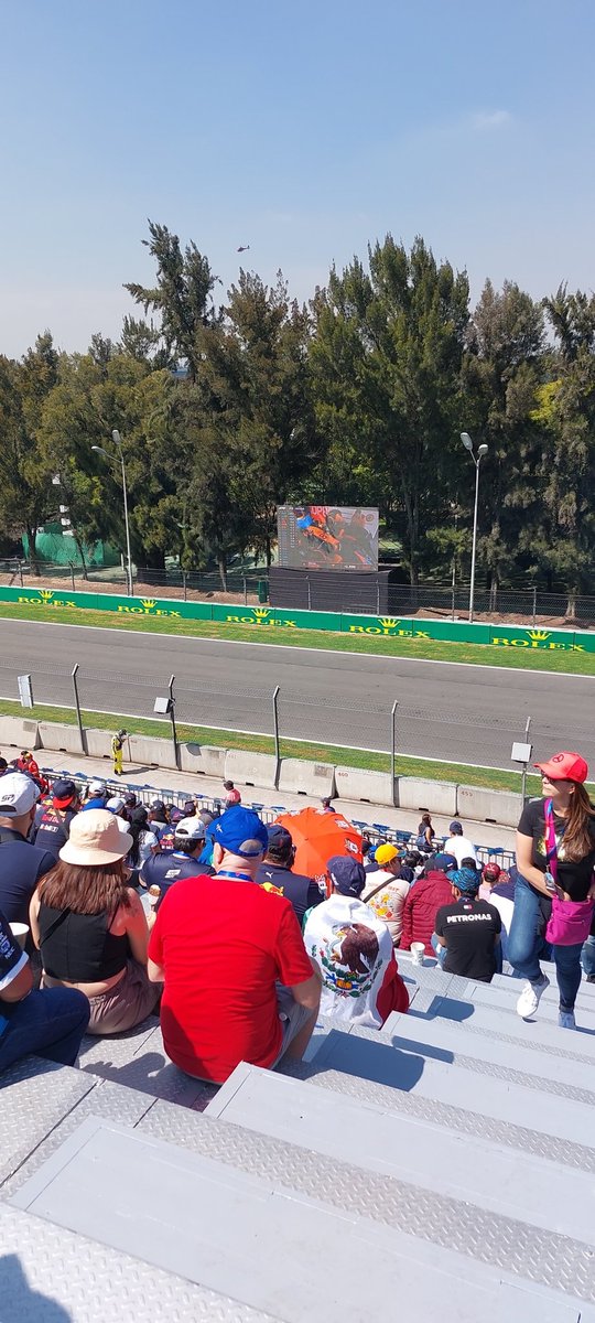 kikorron1's tweet photo. Take a Seat #ChecoPerro #ChecoPerez by @MascotaRacing en el @mexicogp p3 https://t.co/EcXblqxsR4