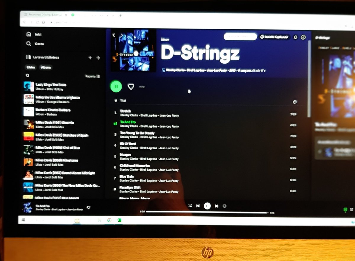 Per molta IA que ens vulguin fer empassar, ningú toca jazz amb violí millor que Jean-Luc Ponty: To and Fro.