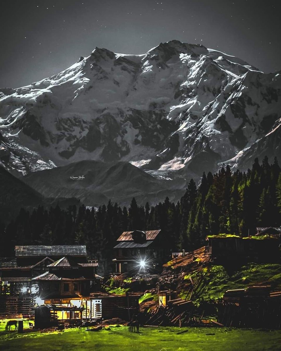 Nanga Parbat @ night, Fairy Meadows, Gilgit Baltistan. 💳 Waseem Photography