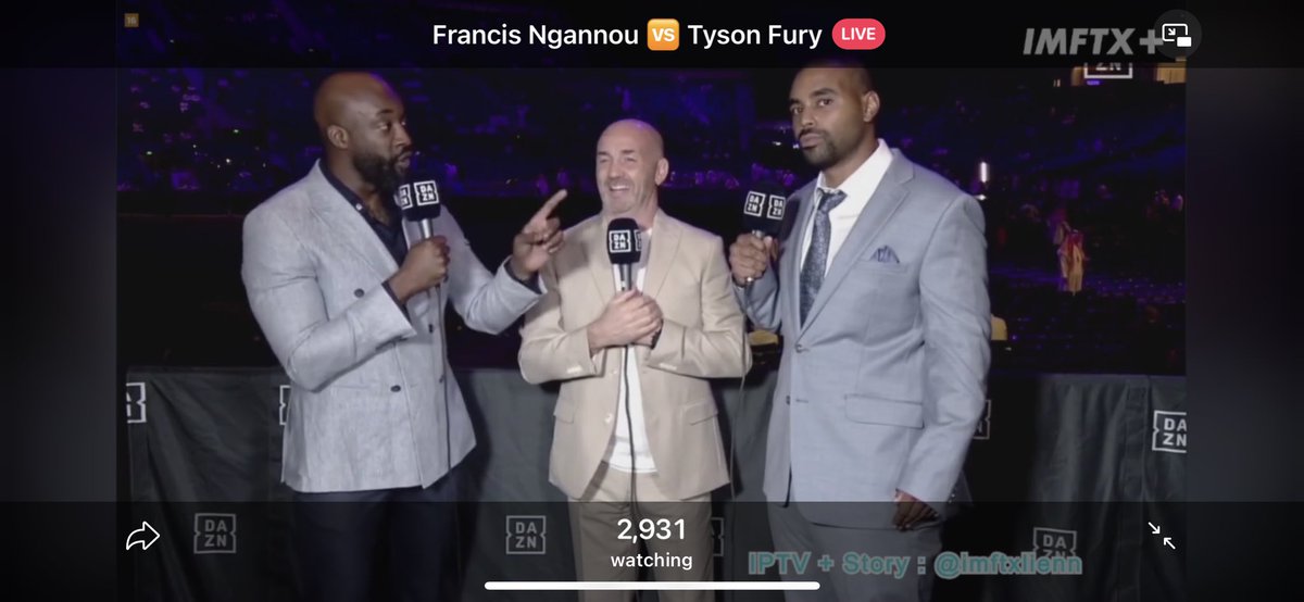 Carlabndr's tweet photo. Tous ceux qui veulent le lien pour regarder en direct le combat de Francis Ngannou vs Tyson Fury, Rt ce tweet et venez me follow , je vous envoie en privé.

#furyvsngannou #streaming #live https://t.co/tw4P8w3U70