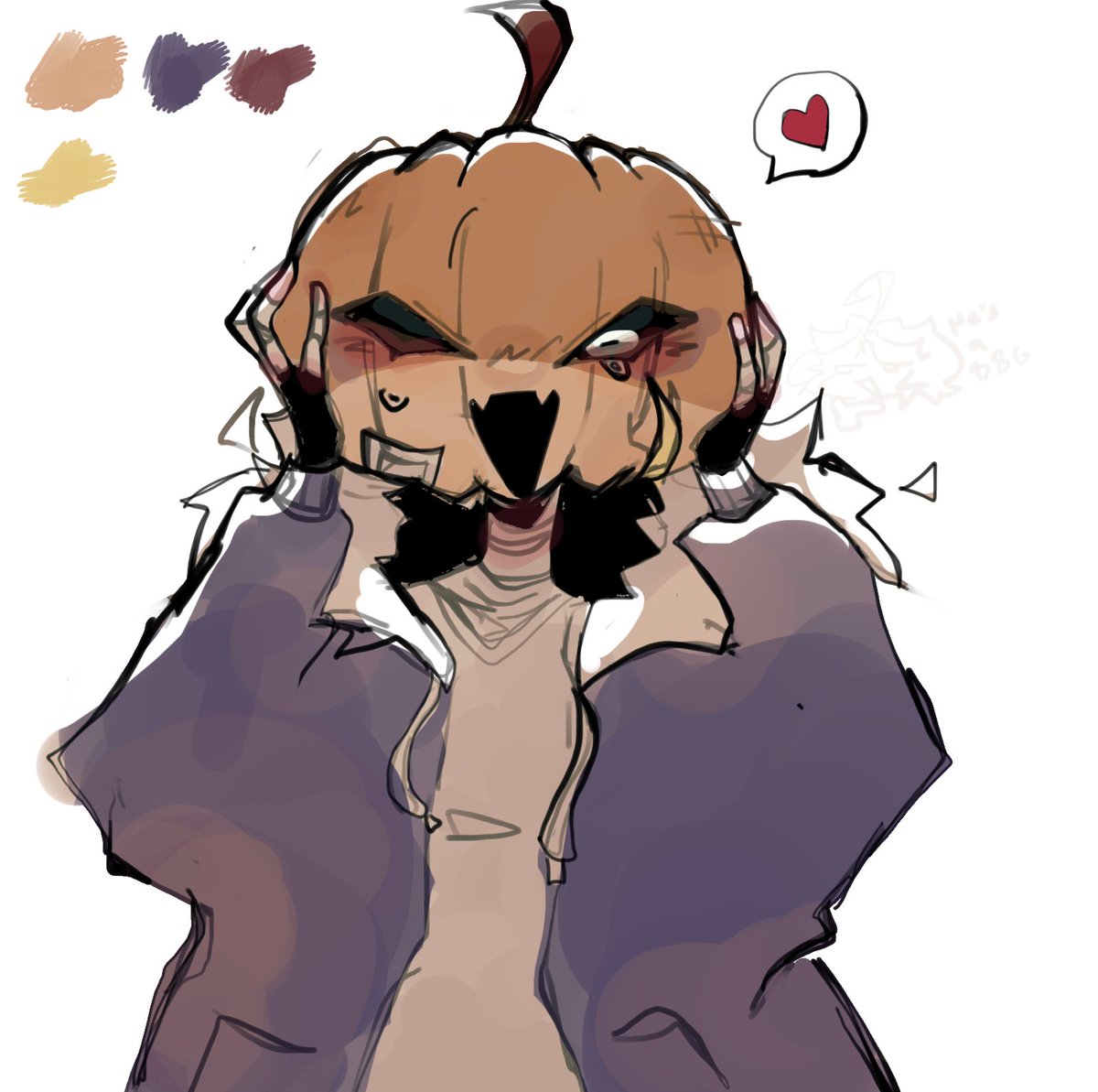 Miruku_karu23's tweet photo. Give me your Undertale ocs, I want to draw them in the PumpkinTale style.
(you can choose what type of pumpkin it will have)
#undertaleAU #undertaleAU絵描きさんと繋がりたい #PumpkinTale #art https://t.co/xDjpKbmPgn
