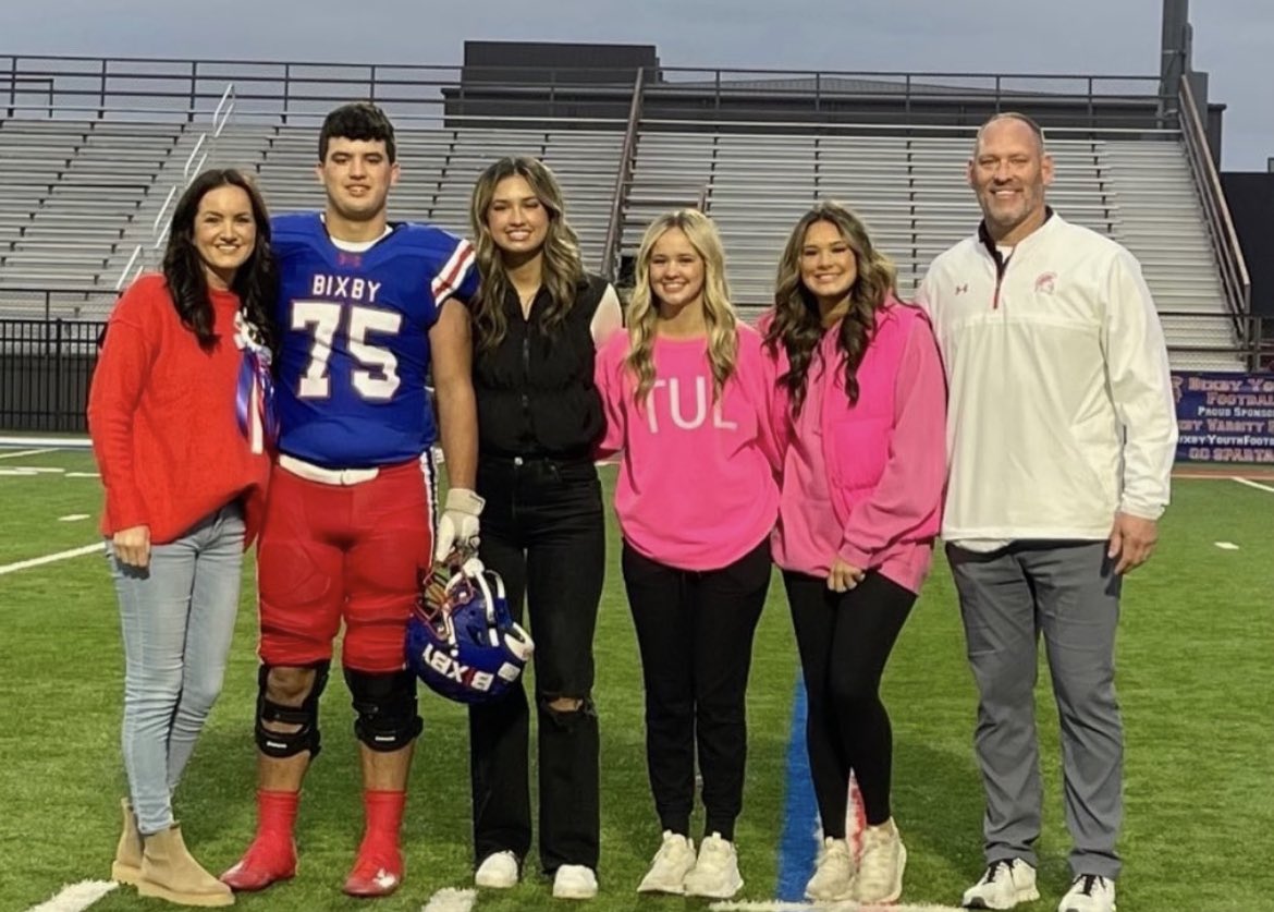 Senior night! 
What an amazing season so far! <a href="/EvanMcClure17/">Evan Mcclure</a> <a href="/BixbySpartanFB/">BixbySpartanFootball</a>