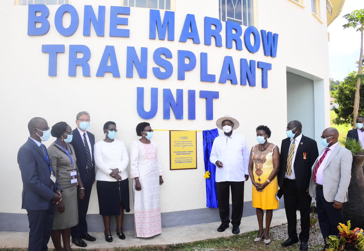 JCRC to pioneer bone marrow transplantation in Uganda, for sickle cell anaemia and other blood cancers.