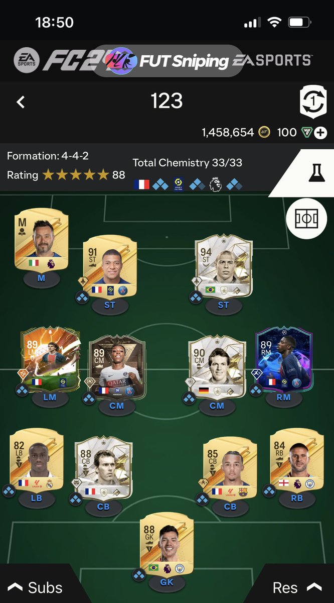 How’s everyone’s end of season 1 teams looking?