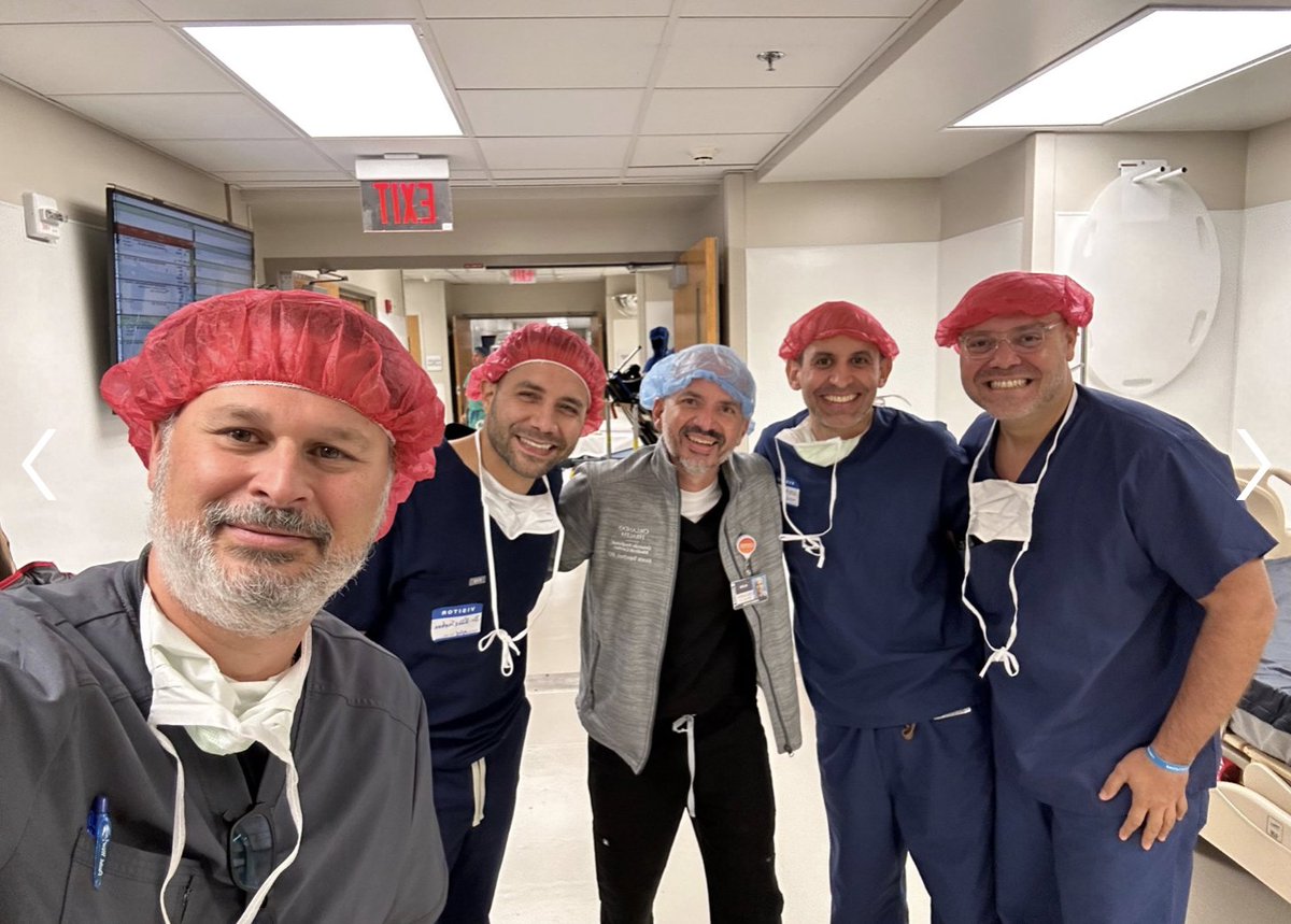 Excited to share the success of our Bariatric Robotic Surgery course at Orlando Health.  Case observation, wet lab practices, live case discussions, and most importantly, #friendship. ⏩ #RoboticSurgery #Training #BariatricSurgery #MedicalEducation #SoMe4Surgery  🤖💼📚<a href="/Proximie/">Proximie</a>