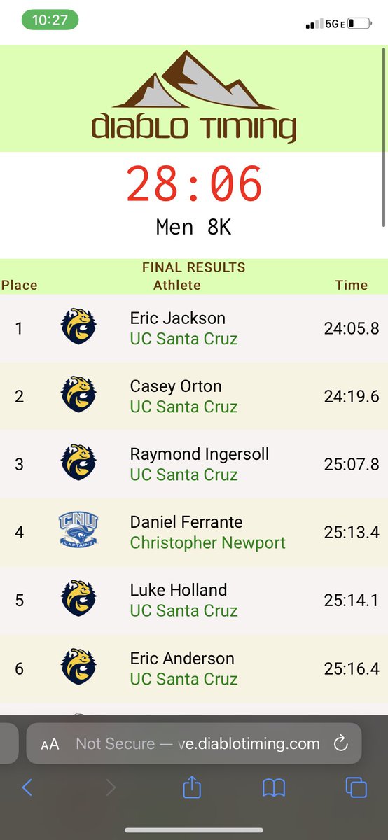DiabloTiming's tweet photo. UC Santa Cruz take individual crown and put 5 in top 6 to win @C2CAthConf Men Championship! https://t.co/00RVsPn1kL