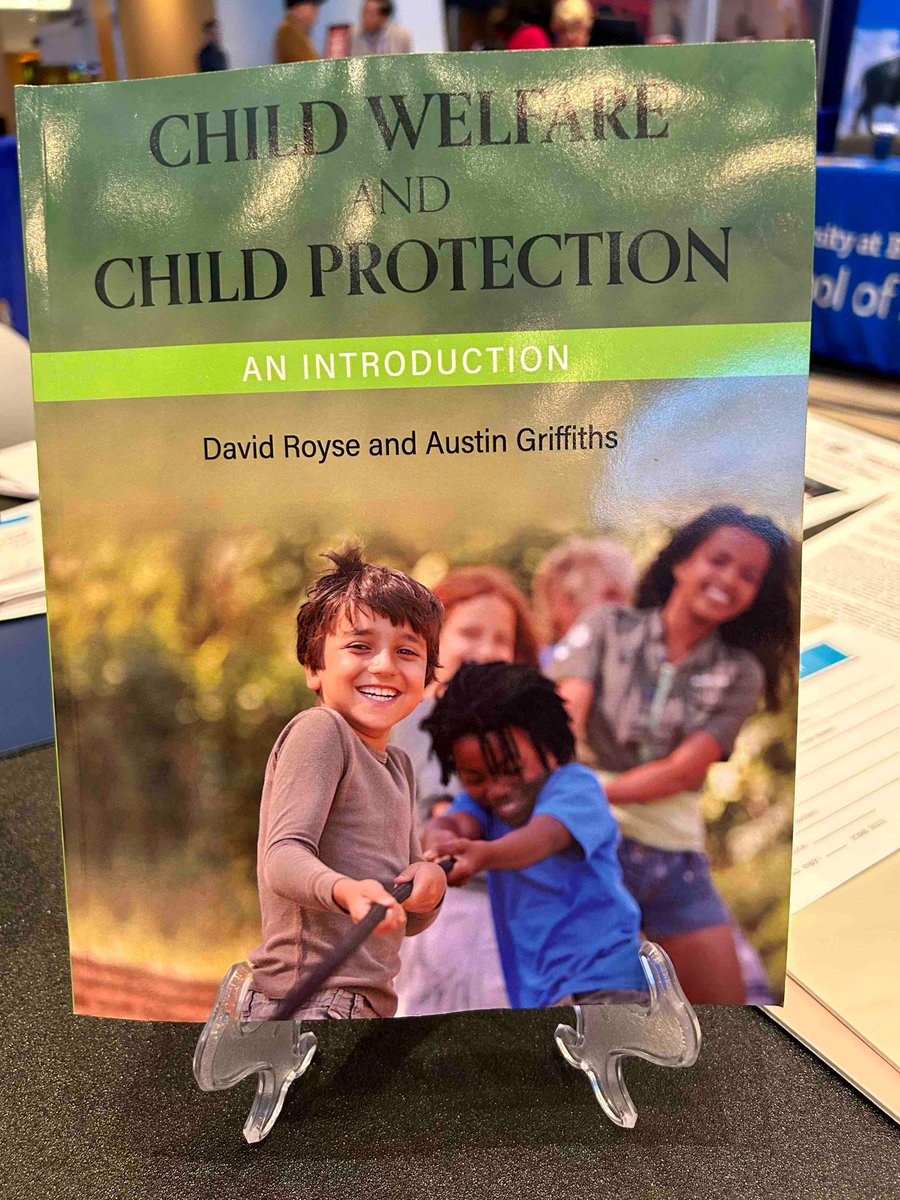 Cognella's tweet image. Congratulations to our author Austin Griffiths, who was awarded the Early Career Award in Child Welfare from the Child Welfare track here at #cswe23!