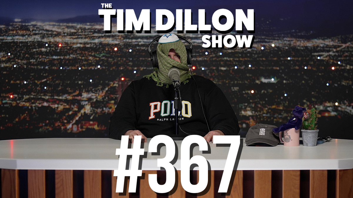 TimJDillon's tweet photo. The War At Home | The Tim Dillon Show #367 https://t.co/t1HzY2gkE0 https://t.co/D0wUAbexec