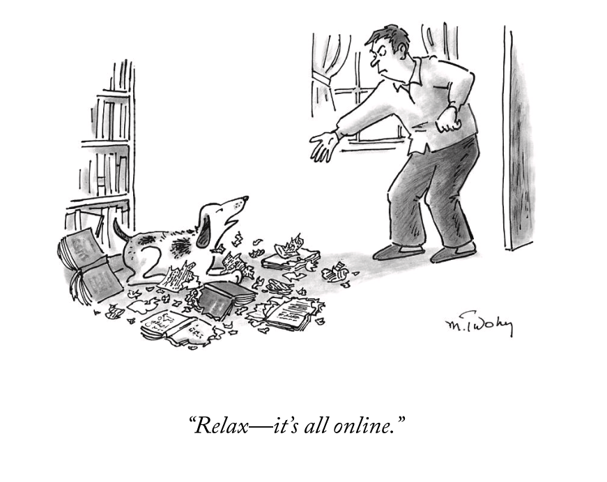 A cartoon by Mike Twohy, from 2020. #NewYorkerCartoons