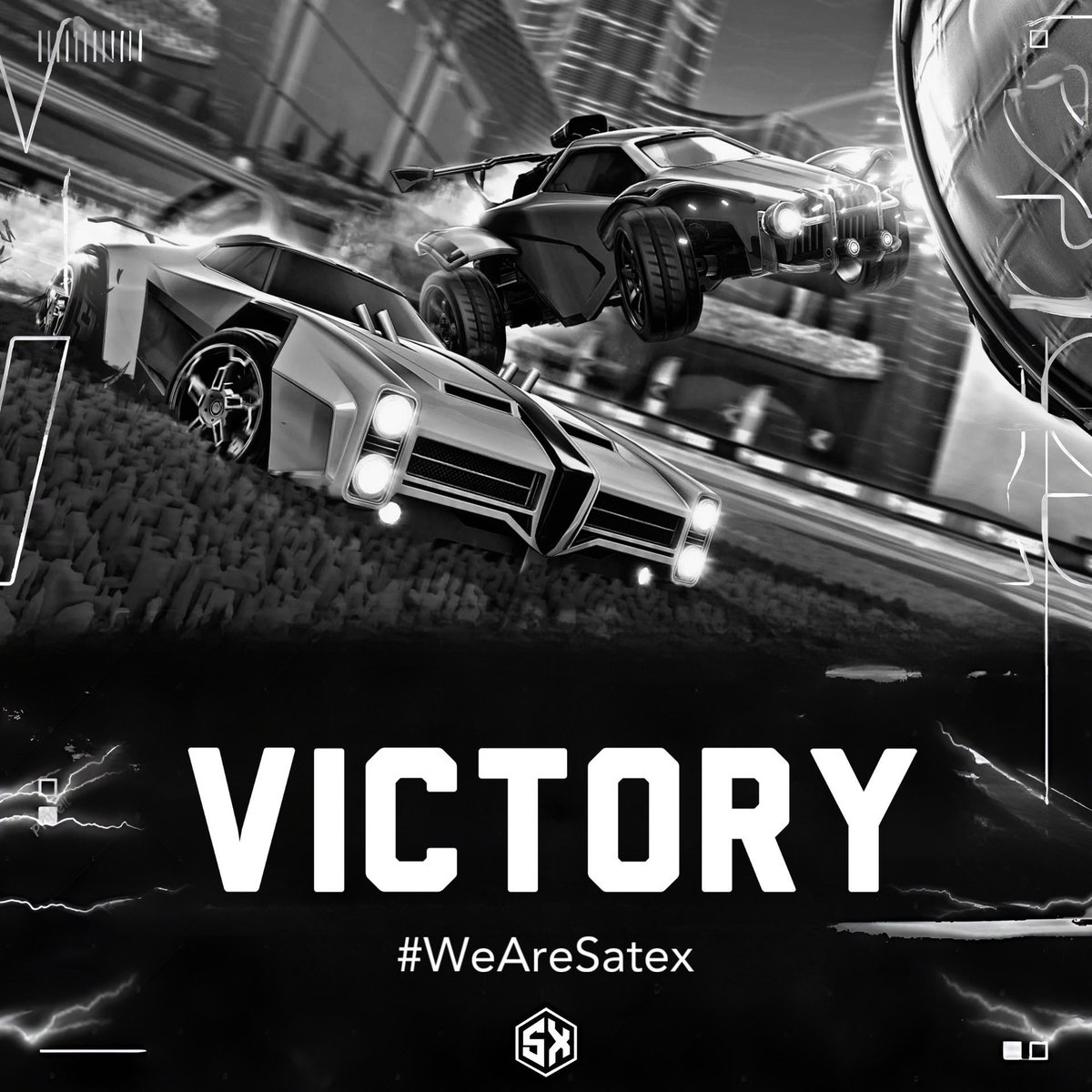 TeamSatex's tweet photo. Victory! Against 95 GGS 🤍
#WeAreSatex #rocketleague https://t.co/H87EgC5XYg