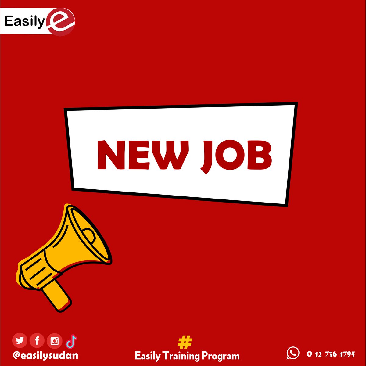 easilysudan's tweet photo. فرصة عمل لكل المتواجدين في مصر🤩

مطلوب 15 موظف لشركة مصرية معروفة في مجال الملابس
- المرتب: 3500 جنيه مصري.
- ساعات العمل: من الساعة 10 صباحًا حتى 6 مساءً.
- توفير تأمين صحي واجتماعي بعد 3 أشهر من تاريخ التعيين.  

منشنوا اصحابكم الموجودين في مصر عشان م يفوتوا الفرصة. https://t.co/aP90SyCb2n