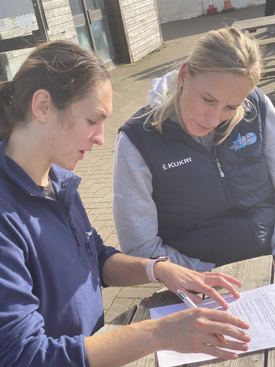 gillysalter's tweet image. New season , new squad @SevernStars and the sun came out 😘#buildingtrust #openmindset #fun #respect #supportive #encouraging  #flexible