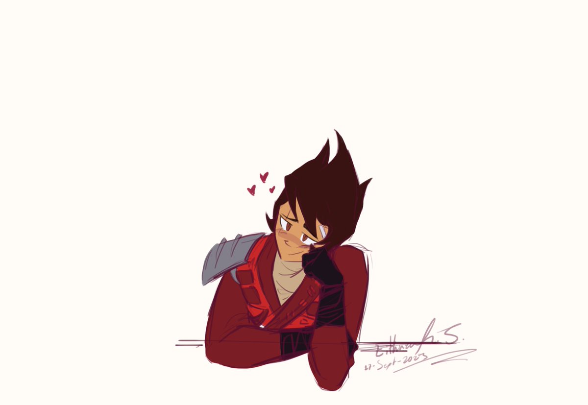 It_is_ENIA's tweet photo. I wanna draw more of DR but meanwhile can we appreciate Skylor's hair? 🧡♥️🧡

#ninjago #ninjagofanart #ninjagoskylor #ninjagokai https://t.co/TD2DQD6uVD