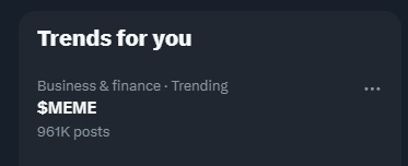 ⭐️6.9 Reasons Why $MEME is Built Different🏴‍☠️

A 7-part series leading into $MEME launch on Nov. 3rd 🌊✍🏼

Reason #1👇🏽

$MEME is different from other memecoins because of its edge in positioning &amp; marketing.            

It's clear that attention is the name of the game for