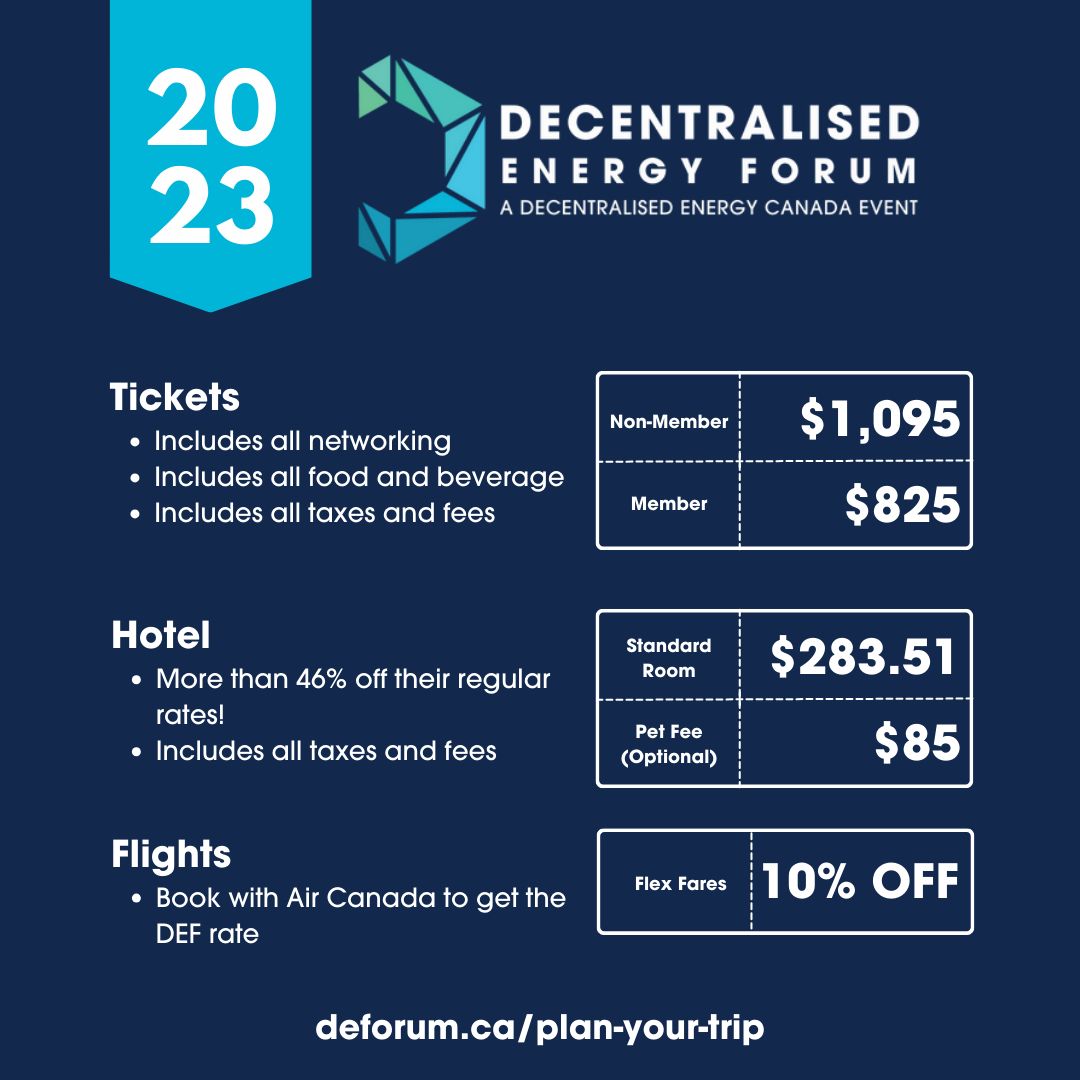 There's still time to secure your spot at #DEF2023!

Register now to be part of the energy revolution happening November 6-7 at the Fairmont Chateau Lake Louise.

Click here to get your tickets: buff.ly/45cBEbH 
Click here to book your room:  buff.ly/46fVEe7